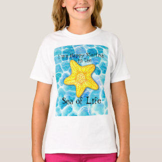 Starfisk i Ocean Sea of Life T-shirt