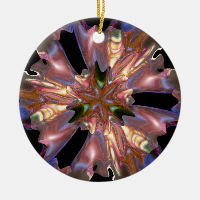 Starfisk Julgransprydnad Keramik (Framsidan)