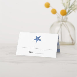 Starfisk | Ocean Bröllop Escort Card Placeringskort