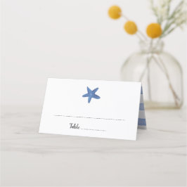 Starfisk | Ocean Bröllop Escort Card Placeringskort