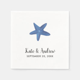 Starfisk | Oceanen Bröllop Pappersservett