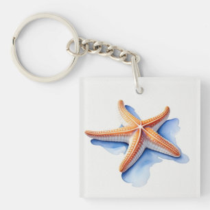 Starfisk och Blue Silhouette