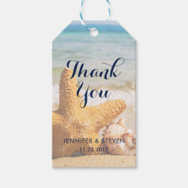 Starfisk och segelarter på Beach-Tacken Presentetikett