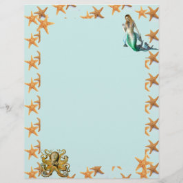 Starfisk, Sjöjungfru och atlantisk bläckfisk