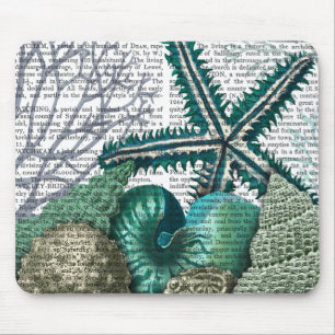 Starfisk under havet musmatta