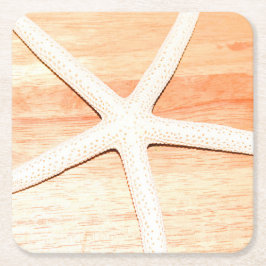 Starfisk Underlägg Papper Kvadrat