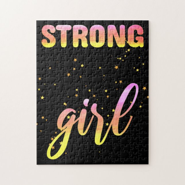 Starg Girl Pastel Star Pussel (Vertikal)