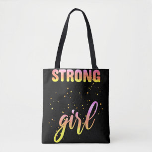 Starg Girl Pastel Star Tygkasse