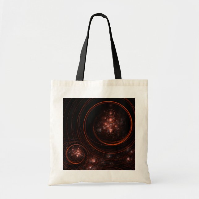Stargate Abstrakt Art Tote Bag Tygkasse (Framsidan)