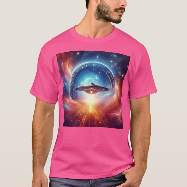 Stargate och Ufo T Shirt (Framsida)