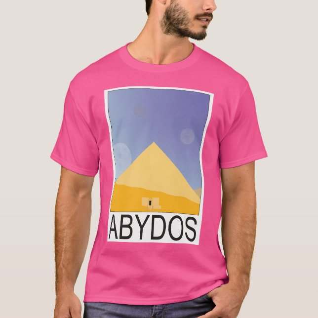 Stargate - Travel (Abydos) T Shirt (Framsida)