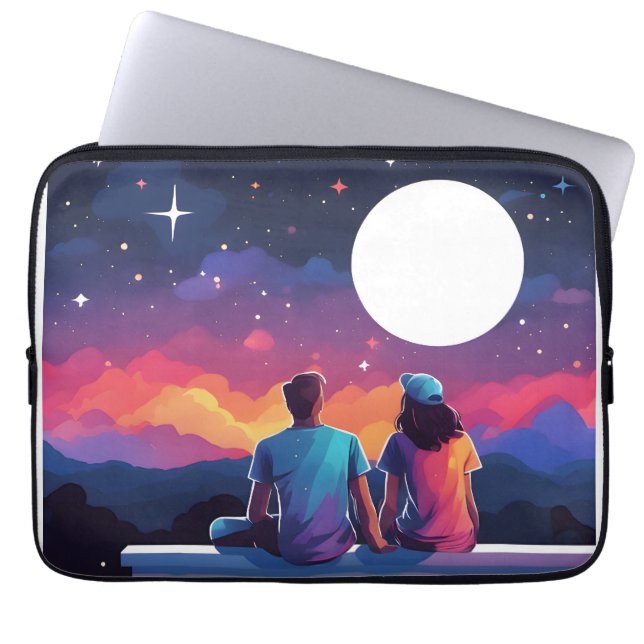 Stargazande par laptop fodral (Framsidan)