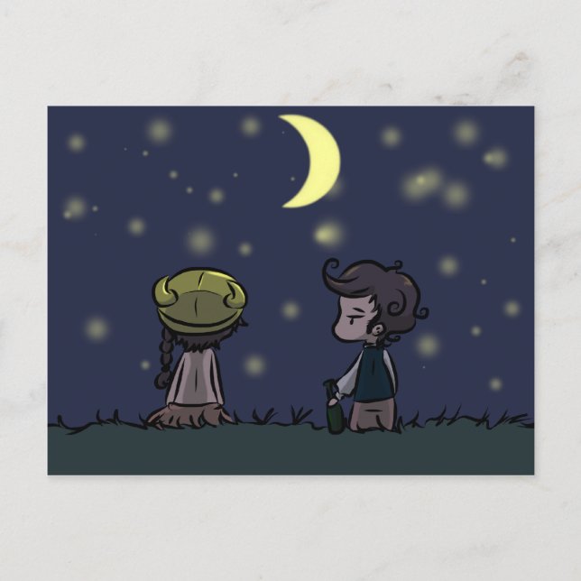 Stargazande vykort (Framsida)