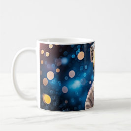 Stargazer Astronaut Close-Up Portrait Kaffemugg