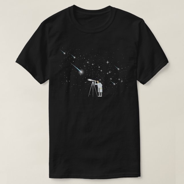 Stargazer Astronomy Gift Science Outfi T Shirt (Design framsida)