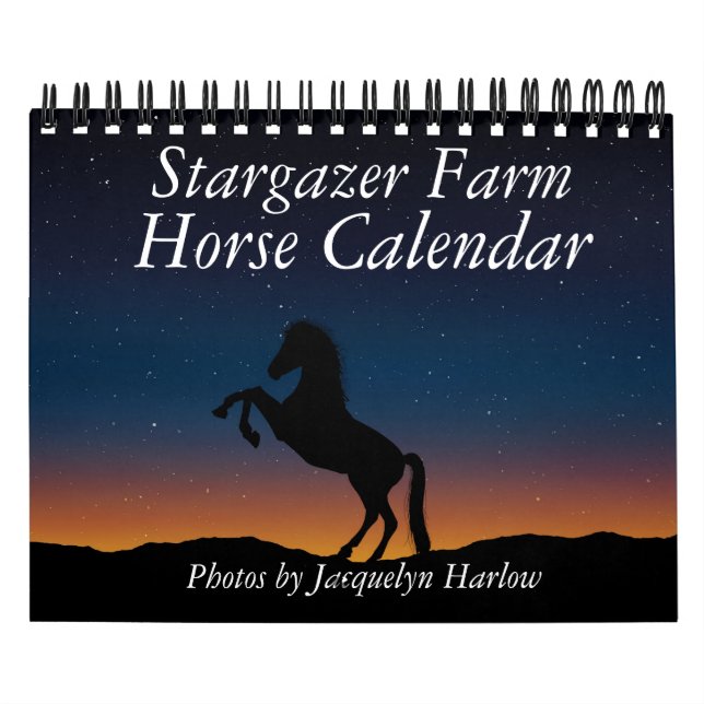 Stargazer Farm Horse Calendar Kalender (Omslag)