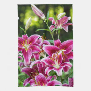 Stargazer Lilies Kökshandduk