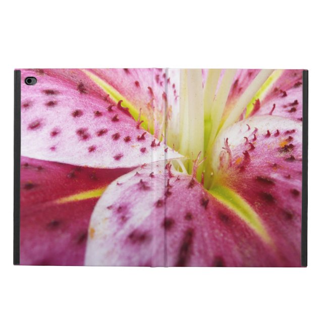 Stargazer Lily Bright Magenta Blommigt Powis iPad Air 2 Skal (OutSida)