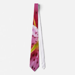 Stargazer Lily Bright Magenta Blommigt Slips