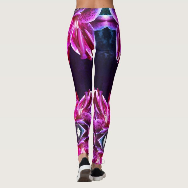 Stargazer Lily Leggings (Baksida)