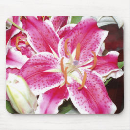 Stargazer Lily Mousepad Musmatta