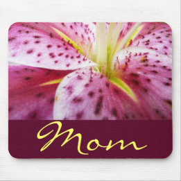 Stargazer Lily Personlig Mousepad Musmatta
