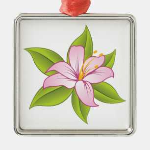 Stargazer rosa lily anpassningsbar ornament