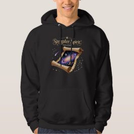 "Stargazer Spirit" Kosmisk nebulosa-rulle Fantasy Hoodie