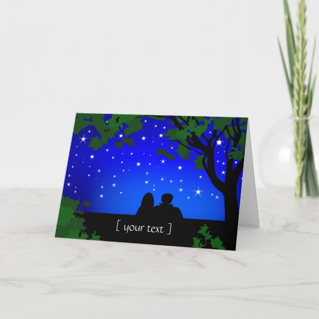 Stargazers par Starry Night Greeting Card Kort (Framsida)