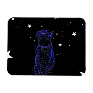 Stargazing kattmagnet magnet
