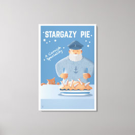 Stargazy Pie Canvastryck