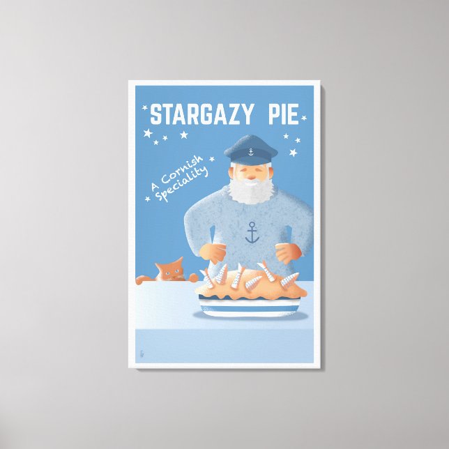 Stargazy Pie Canvastryck (Framsida)