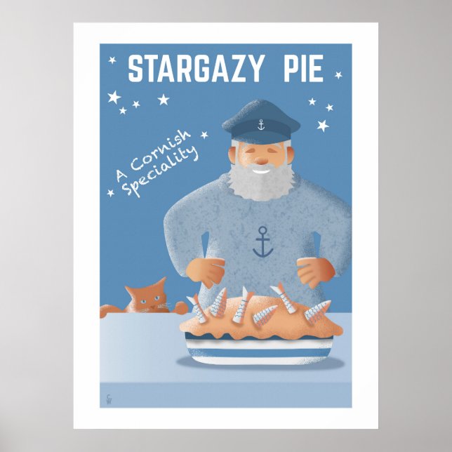 Stargazy Pie Poster (Framsidan)