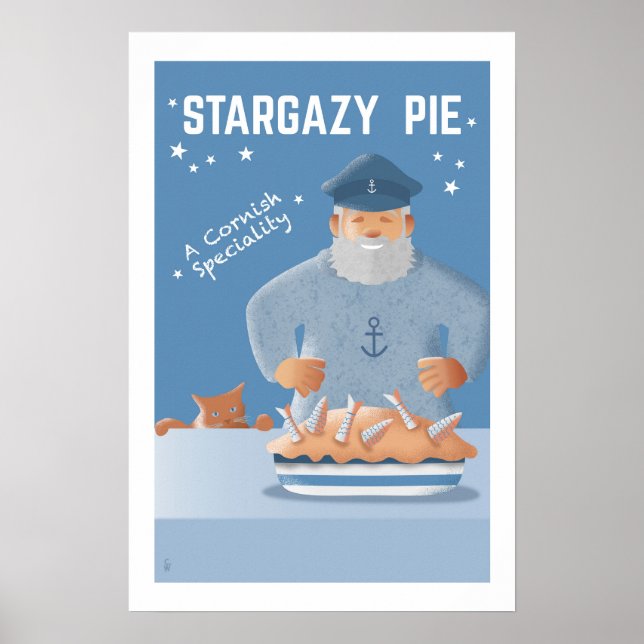 Stargazy Pie Poster (Framsidan)