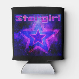 StarGirl - Lila and Black Koozie