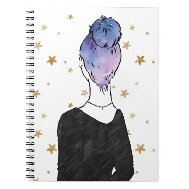 Stargirl Notebook Anteckningsbok (Framsidan)