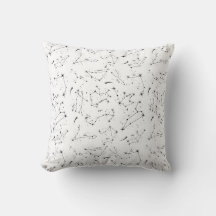 Starglow Dreams: Constellation Mönster Pillow