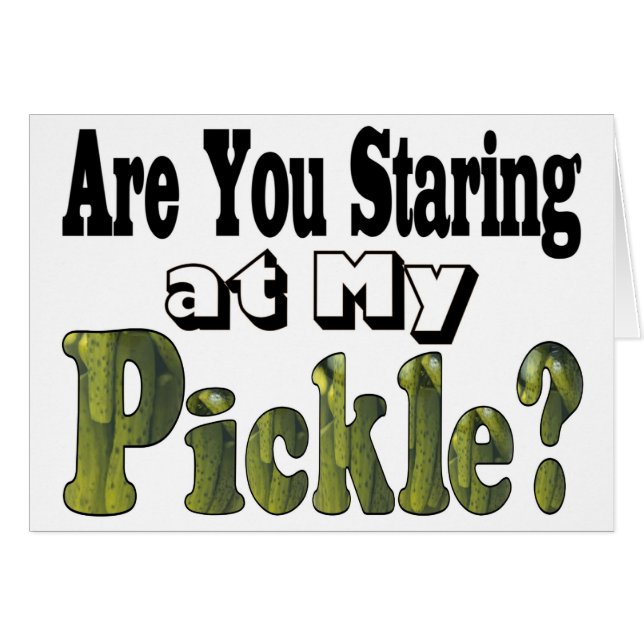 Staring? Hälsningskort (Framsidan Horizontal)