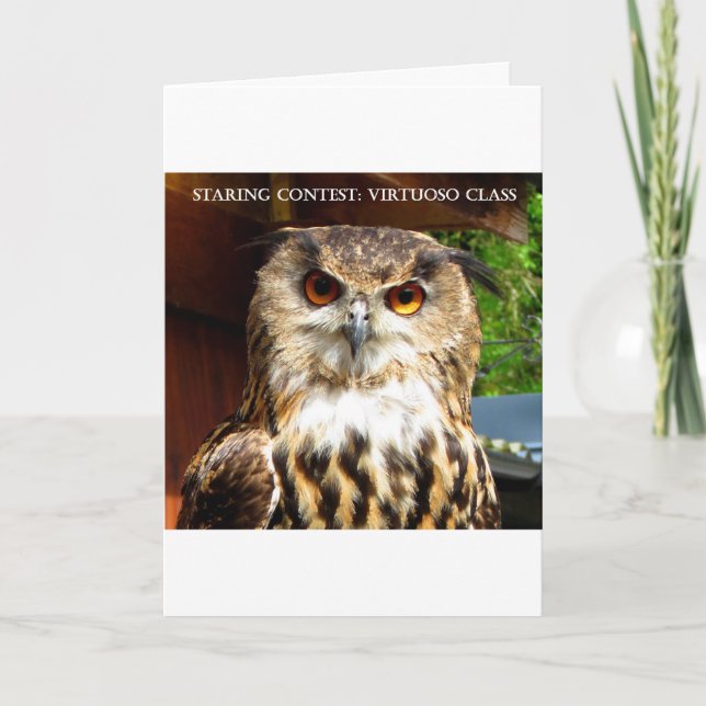 Staring Tävling Kort (Framsida)