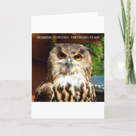 Staring Tävling Kort