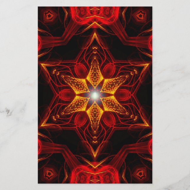 Staritual Fractal Brevpapper (Framsida)