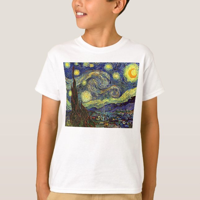 Starjkväll, Van Gogh T Shirt (Framsida)