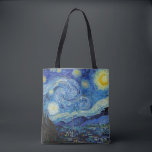 Starjkväll, Vincent van Gogh Tygkasse<br><div class="desc">Vincent Willem van Gogh (den 30 mars 1853-29 juli 1890) var en nederländsk postimpressionistisk målare som hör till de mest inflytelserika och berömd figurerna i den Westernare konstens historia. På drygt ett årtionde skapat han omkring 2 100 konstverk, varav omkring 860 oljemålningar, varav de flesta härrör från de senaste två...</div>