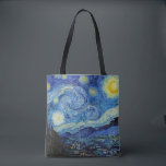 Starjkväll, Vincent van Gogh Tygkasse<br><div class="desc">Vincent Willem van Gogh (den 30 mars 1853-29 juli 1890) var en nederländsk postimpressionistisk målare som hör till de mest inflytelserika och berömd figurerna i den Westernare konstens historia. På drygt ett årtionde skapat han omkring 2 100 konstverk, varav omkring 860 oljemålningar, varav de flesta härrör från de senaste två...</div>