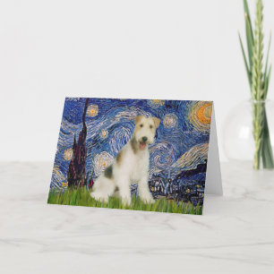 Starjkväll - Wire Fox Terrier (M) Kort