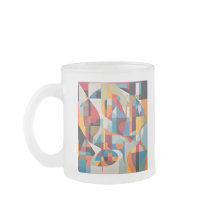 Stark Abstrakt Art - färgstark design