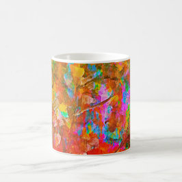 Stark Abstrakt Art Kaffemugg