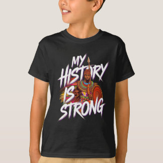 Stark Afroamerikansk historiemånad Afroamerikansk  T Shirt