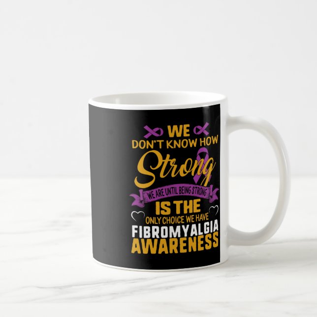 Stark är den enda kunskapen om fibromyalgi i valet kaffemugg (Höger)