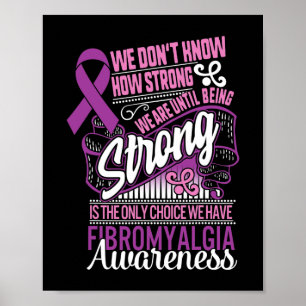 Stark är den enda kunskapen om fibromyalgi i valet poster